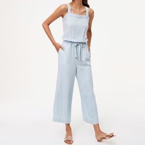 Loft Chambray Jumpsuit